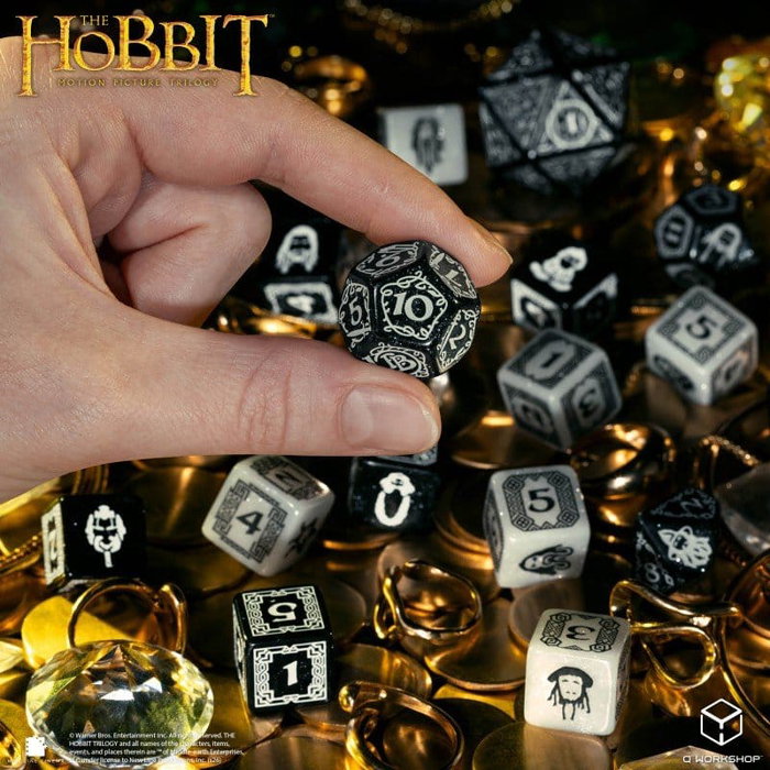 Q Workshop El Hobbit TCG Set de 16 Dados Umbral Hollow Q Workshop El Hobbit TCG Set de 16 Dados Umbral Hollow