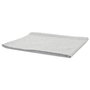 Home Deco Factory Camino de Mesa Gris 150x50 cm Algodón Poliéster Viscosa