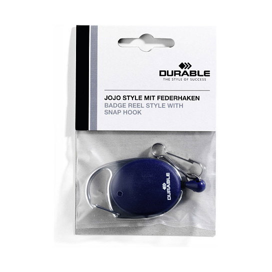 Durable 832707 Carrete de acreditación Azul Durable 832707 Carrete de acreditación Azul