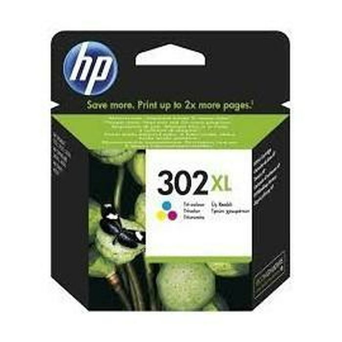 Cartucho de Tinta Original HP 302XL Tricolor (60 unidades)