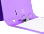 Liderpapel Archivador de palanca forrado PVC lila lomo 52 mm Folio