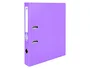 Liderpapel Archivador de palanca forrado PVC lila lomo 52 mm Folio