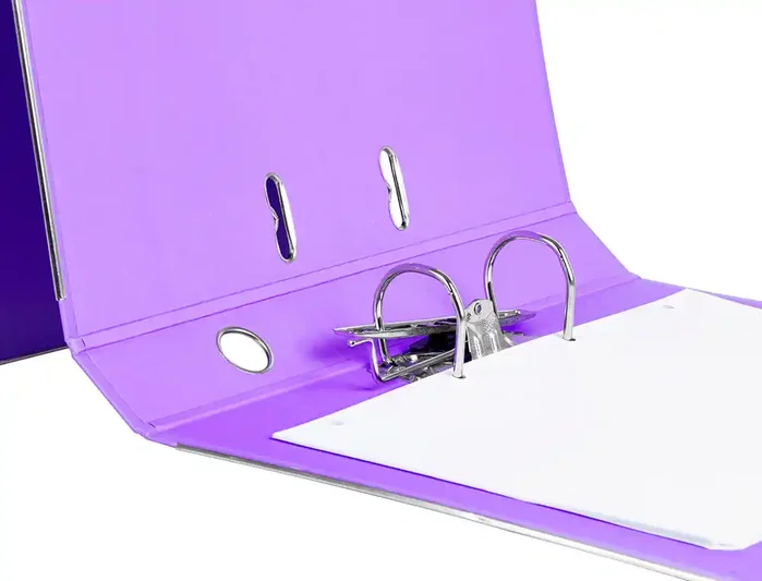 Liderpapel Archivador de Palanca Forrado PVC Lila 52 mm Liderpapel Archivador de Palanca Forrado PVC Lila 52 mm