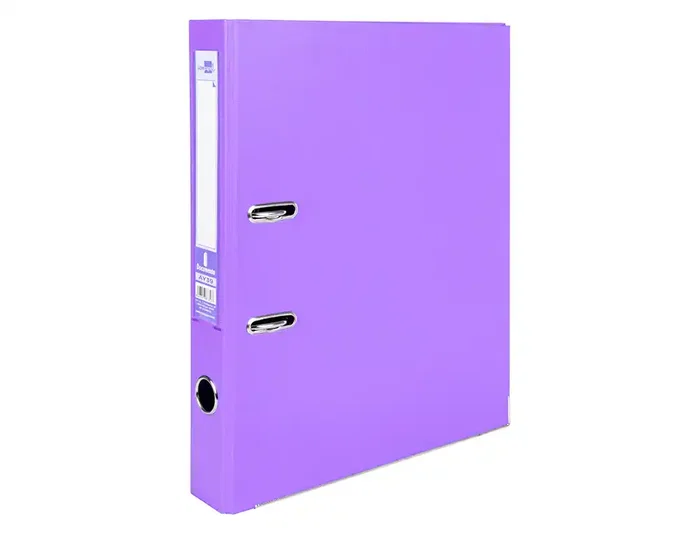 Liderpapel Archivador de Palanca Forrado PVC Lila 52 mm Liderpapel Archivador de Palanca Forrado PVC Lila 52 mm