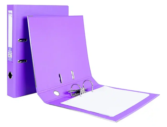 Liderpapel Archivador de Palanca Forrado PVC Lila 52 mm Liderpapel Archivador de Palanca Forrado PVC Lila 52 mm