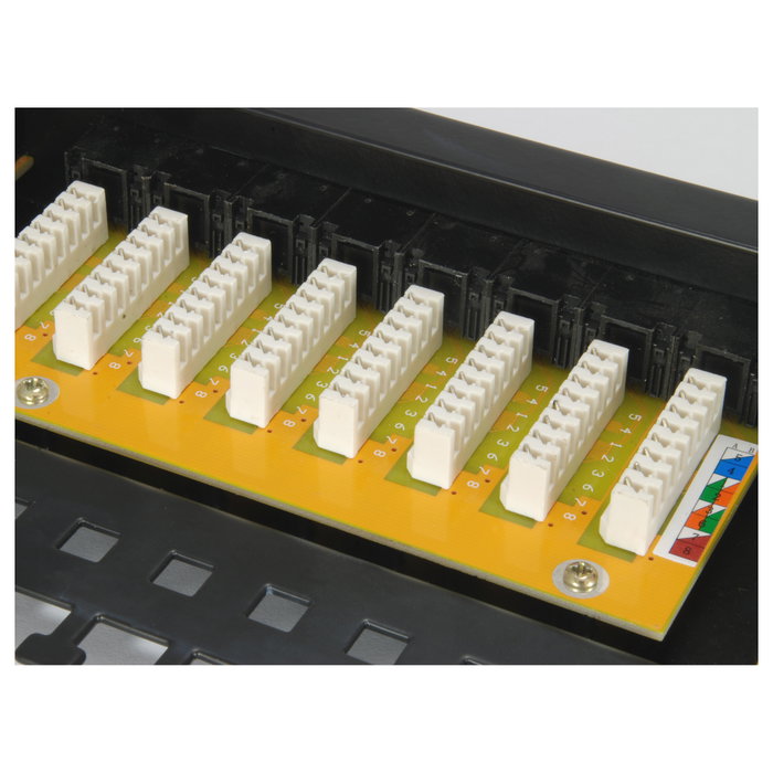 Equip Patch Panel 24 Puertos RJ45 Categoría 6, Rackeable 1U