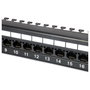 Equip Patch Panel 24 Puertos RJ45 Categoría 6, Rackeable 1U