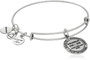Alex And Ani Pulsera Acuario Plateada 17,5cm