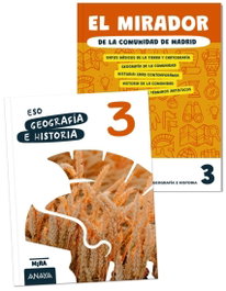 ANAYA, Geografía e Historia 3 + El mirador de la Comunidad de Madrid - ANAYA