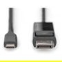 Digitus Cable USB Tipo C a DisplayPort Bidireccional 8K 2m