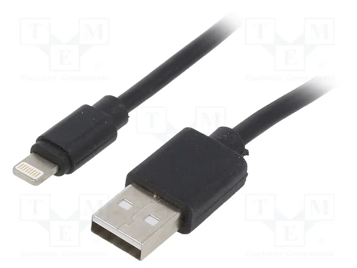 Gembird Cable USB 2.0 a Lightning 2m Negro Gembird Cable USB 2.0 a Lightning 2m Negro