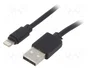 Gembird Cable USB 2.0 a Lightning 2m Negro