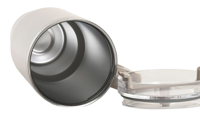 DKD Home Decor Vaso Termico Basicos Rosa Palo Beige 13 x 26 x 10 cm (6 Unidades)