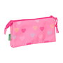 Portatodo Benetton Heart Rosa 22 x 12 x 3 cm
