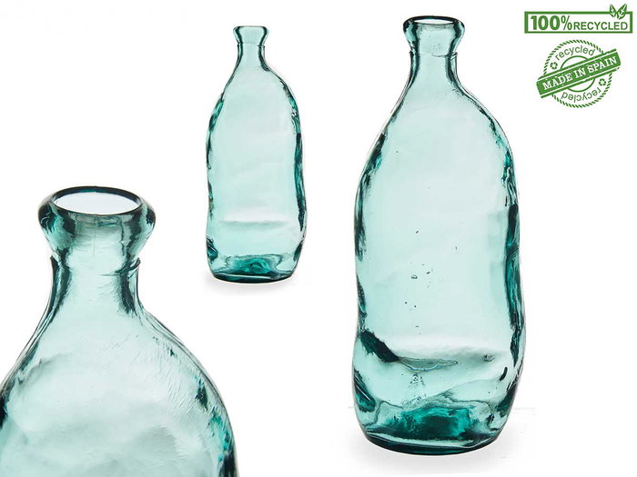 Giftdecor Jarrón Vidrio Oasis Transparente 36 cm (14 x 36.5 x 14 cm) Base 11.5 cm Boca 5 cm (Set de 3) Giftdecor Jarrón Vidrio Oasis Transparente 36 cm (14 x 36.5 x 14 cm) Base 11.5 cm Boca 5 cm (Set de 3)