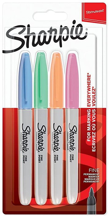 Sharpie Marcador Permanente Fine Colores Pastel Surtidos