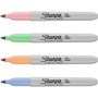 Sharpie Marcador Permanente Fine Punta Redonda 0,9mm Surtido Pastel 4 Unidades