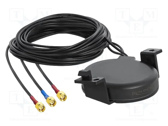 DeLOCK Antena LTE MIMO GNSS 3 x SMA Negro con cable de 3 m DeLOCK Antena LTE MIMO GNSS 3 x SMA Negro con cable de 3 m