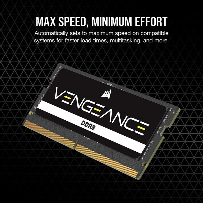 Corsair Vengeance CMSX16GX5M1A5200C44 16 GB DDR5 5200 MHz SO-DIMM