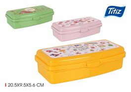 Titiz Porta Bocadillos Iml 20,5 x 9,5 x 5,6 cm (12 Unidades)