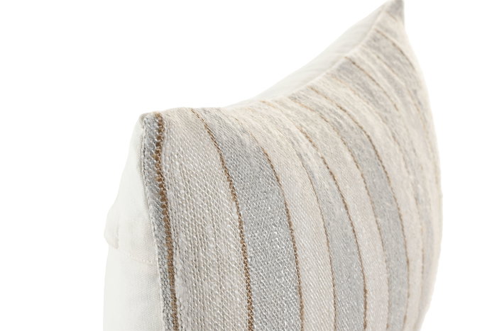 DKD Home Decor Cojin Tradicional Azul Claro Beige 50 x 30 cm (2 Unidades) Poliéster