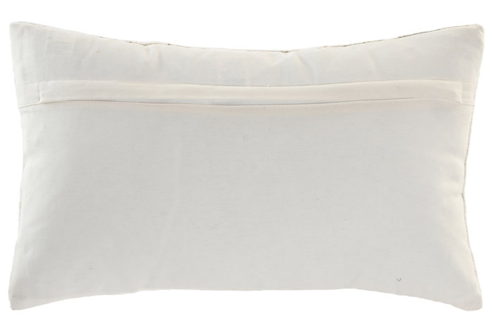 DKD Home Decor Cojin Tradicional Azul Claro Beige 50 x 30 cm (2 Unidades) Poliéster