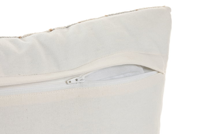 DKD Home Decor Cojin Tradicional Azul Claro Beige 50 x 30 cm (2 Unidades) Poliéster