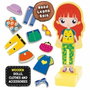 Lisciani Giochi Muñeca de madera para crear fantásticos conjuntos - Método Montessori