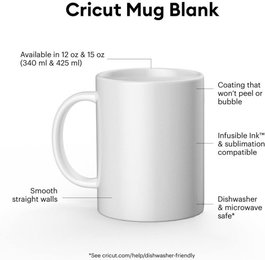 Cricut Infusible Ink Transfer Sheets para Mug Press - Pack de 2 Hojas en Color Pink Lemonade