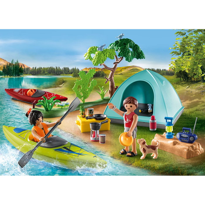 PLAYMOBIL Camping con Hoguera 71425 PLAYMOBIL Camping con Hoguera 71425