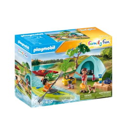 PLAYMOBIL Camping con Hoguera 71425