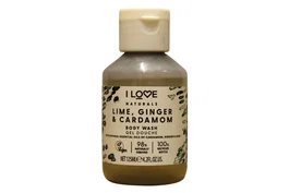 I Love Gel de ducha Naturals Collection Lima, jengibre y cardamomo 125 ml