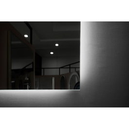 LIMEX Espejo Iluminado Baño Italia 100cm Blanco Frío Sensor Antivaho/On-Off