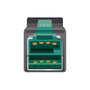 DeLOCK PCI Express x1 Karte 89656 - Tarjeta de expansión con 3 puertos USB 2.0 Powered (12V), chipset Pericom PI7C9X, transferencia hasta 0.48 Gbit/s