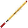 Stabilo Point 88 Rotulador Carmín 0,4 mm Caja de 10 unidades