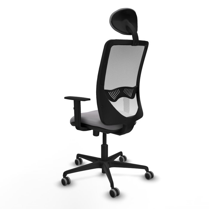 PIQUERAS Y CRESPO Silla de oficina Zulema Gris y Blanco PIQUERAS Y CRESPO Silla de oficina Zulema Gris y Blanco