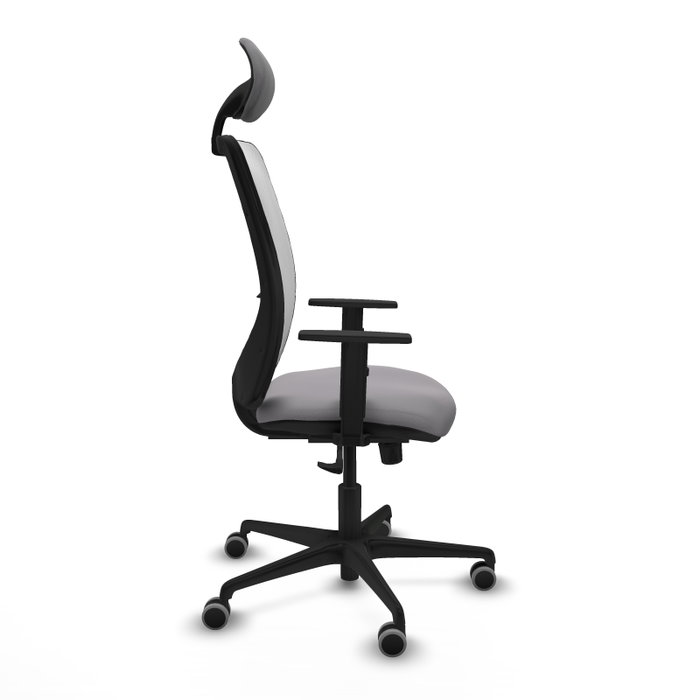 PIQUERAS Y CRESPO Silla de oficina Zulema Gris y Blanco PIQUERAS Y CRESPO Silla de oficina Zulema Gris y Blanco