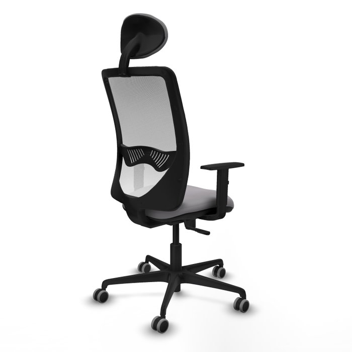 PIQUERAS Y CRESPO Silla de oficina Zulema Gris y Blanco PIQUERAS Y CRESPO Silla de oficina Zulema Gris y Blanco