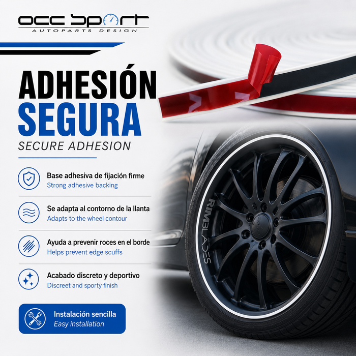 Occ Sport Protector de Llantas Blanco