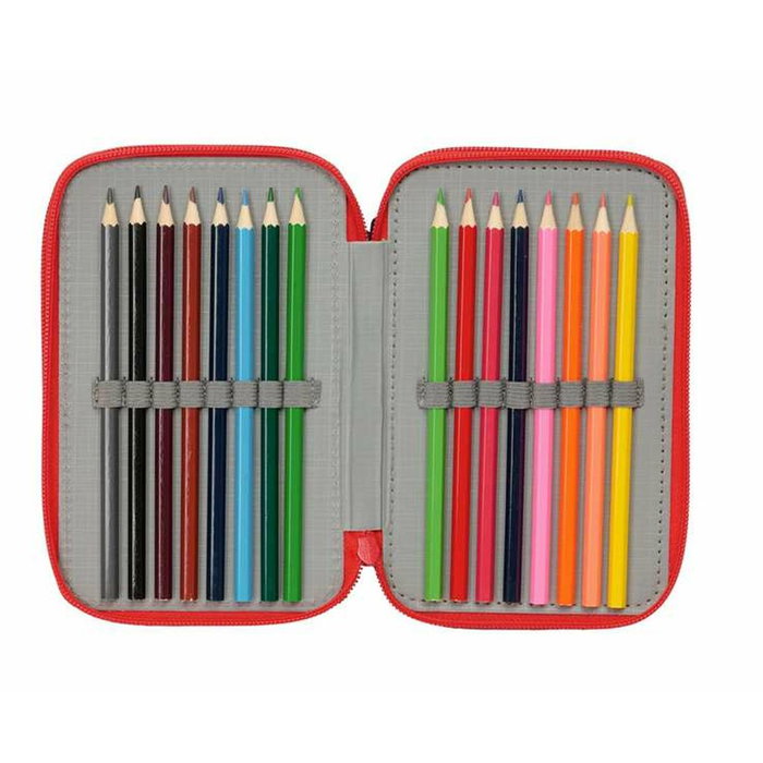 Safta Plumier Triple Avengers 37 Pcs