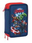 Safta Plumier Triple 37 Pcs Avengers 12,5x19,5x5,5cm