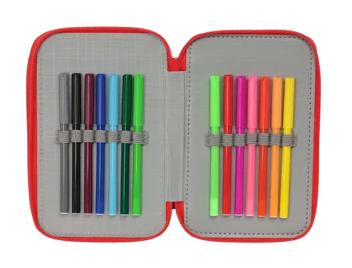 Safta Plumier Triple Avengers 37 Pcs