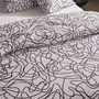 Today TOD3574641288884 Juego de Cama Estampado Gráfico para 2 Personas 220 x 240 cm Blanco