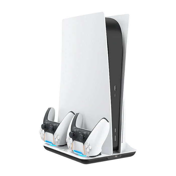 EgoGear SCC5-P5-WH Sistema de carga y soporte de refrigeración para PS5 EgoGear SCC5-P5-WH Sistema de carga y soporte de refrigeración para PS5