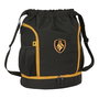 Bolsa Mochila con Cuerdas Kings League Ultimate Móstoles Negro 35 x 40 x 1 cm