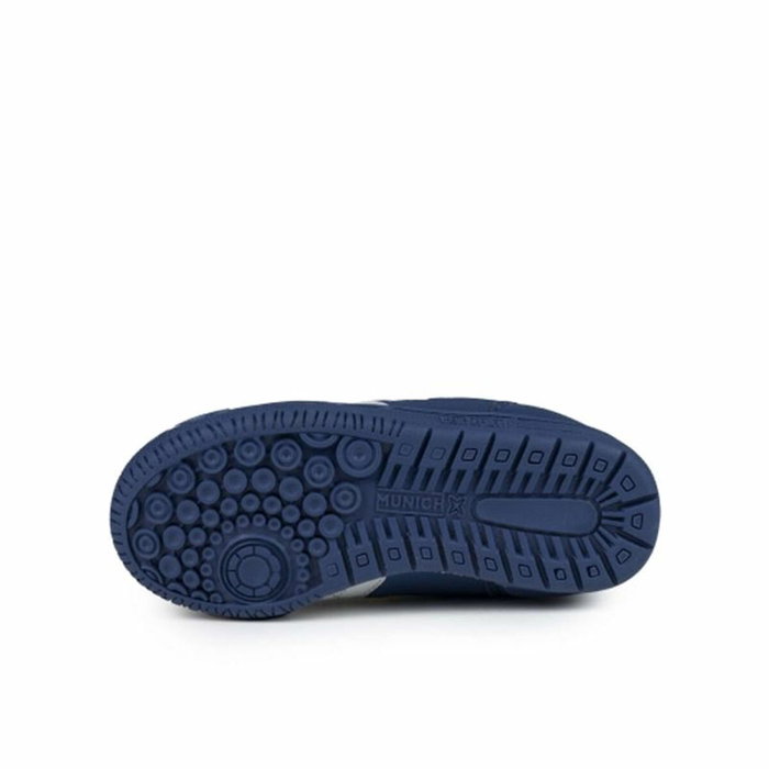 Zapatillas de Fútbol Sala para Niños Munich G-3 Kid Vco Profit Azul Gris