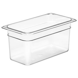 CAMBRO 36CW-135 - Recipiente GN 1/3 5,3 L - 17,6 x 32,5 x 15 cm - Transparente - Venta 1 unidad.
