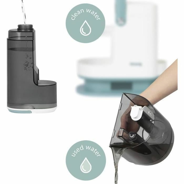 Hkoenig Limpiador textil de agua caliente y vapor TWT99 con 1700 W y 2 cepillos