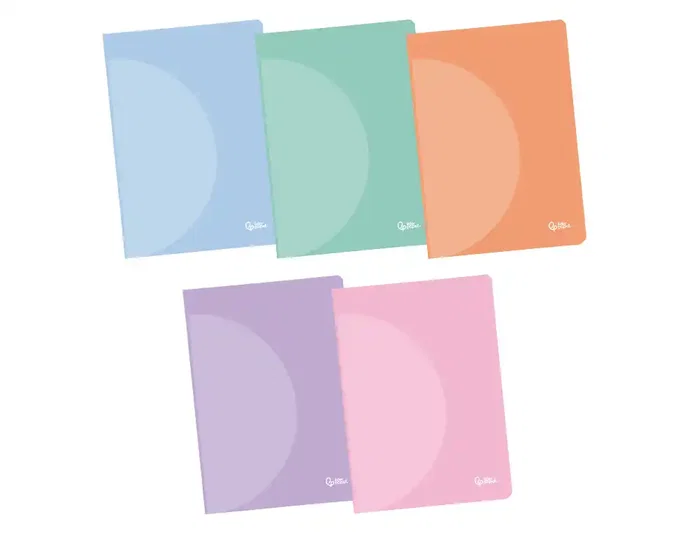 Liderpapel Libreta A4 48 hojas tapa de plástico colores pastel surtidos Liderpapel Libreta A4 48 hojas tapa de plástico colores pastel surtidos