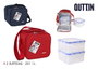 Quttin Funda Térmica con 2 Compartimentos Cuadrados 1.1 Litros (8 Unidades)